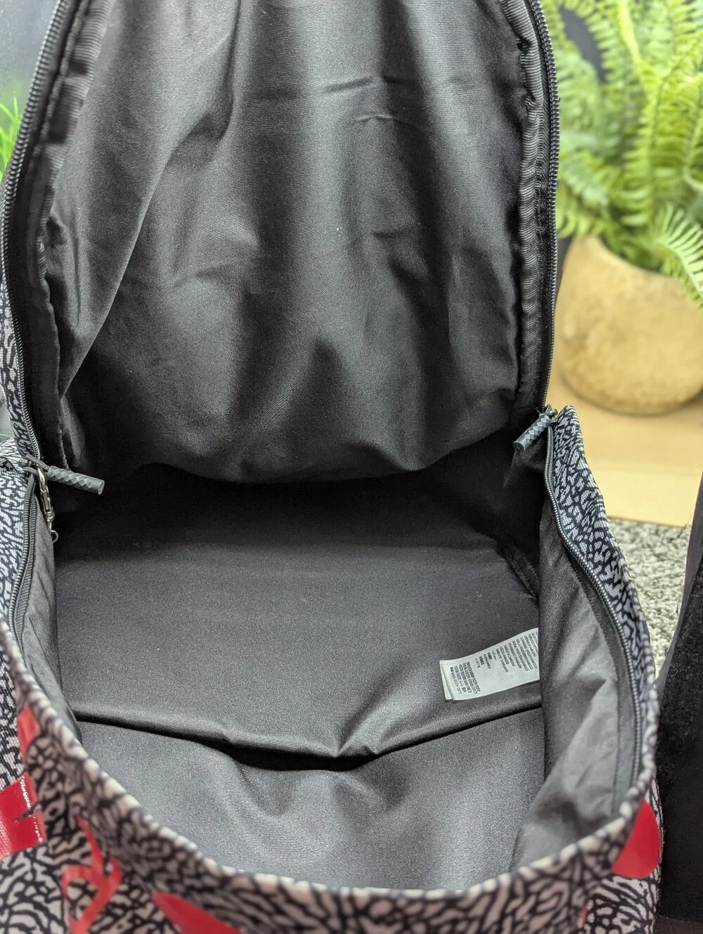 Nike Air Jordan Air Patrol Backpack Black Cement 9A0172-G3A